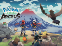 Title concept art of Pokémon Legends: Arceus